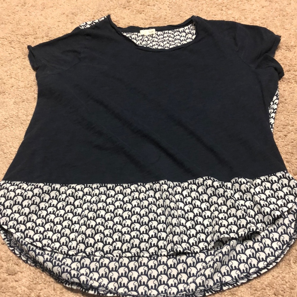 Navy Top